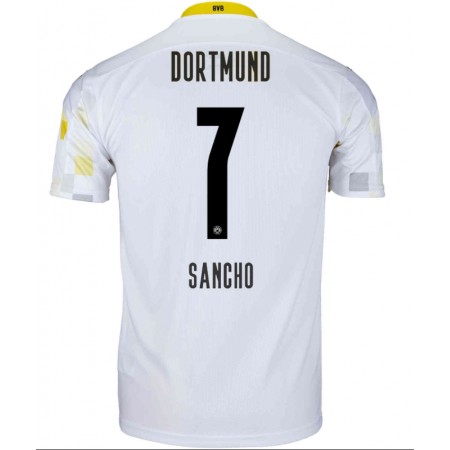 Fußballtrikots Borussia Dortmund Jadon Sancho 7 2020-2021 Kurzarm Ausweichtrikot kaufen